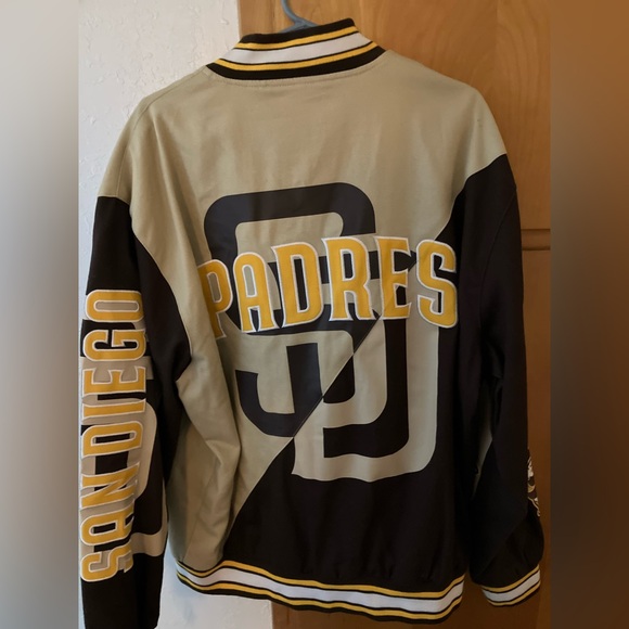 *NEW* San Diego Padres Brown, tan  and Gold Jacket - Picture 2 of 14